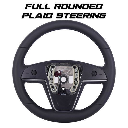 Tesla Model S & Model X Custom Round Steering Wheel
