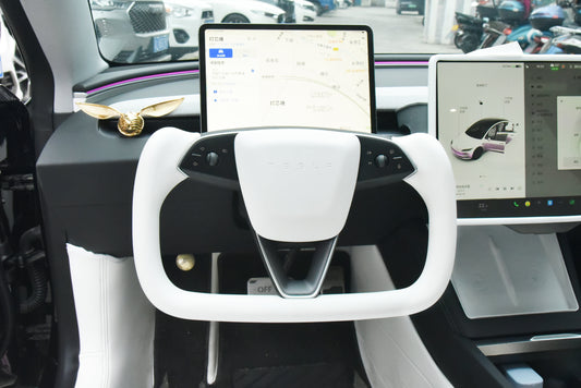 Tesla Model 3 & Model Y Custom YOKE Steering Wheel