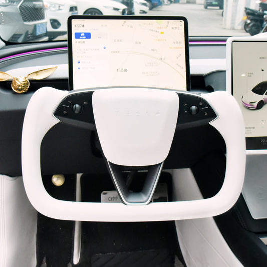 Tesla Model 3 & Model Y Custom YOKE Steering Wheel